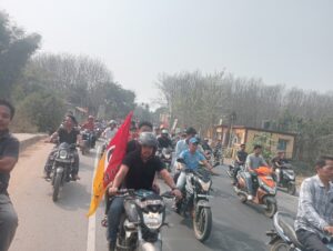 Tripura News: প্রদ্যুৎকে ধন্যবাদ জানিয়ে রঞ্জিতের খাস তালুকে মথার বাইক মিছিল।