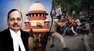 CJP – Supreme Court Case: আরশোলাদের উপর পুলিশী লাঠি।চার্জের ভিডিও দেখার সময় নেই: প্রধান বিচারপতি ।
