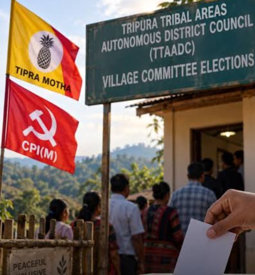 Tripura News: মনোনয়ন পত্র জমা দেওয়ার সময় বামেদের উপর হামলা। অভিযোগ মথার দিকে।