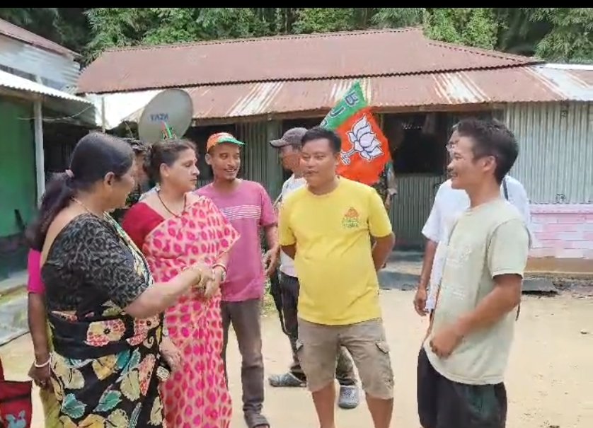 Tripura Politics: গ্রাম পরিষদ নির্বাচনে তেলিয়ামুড়াতে বিজেপির জোর প্রচার।