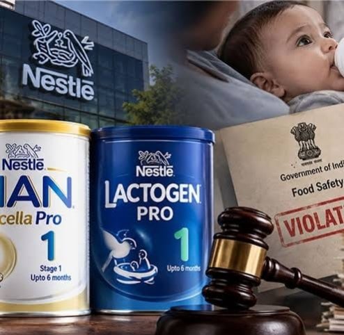 NESLE News: নেসলের বেবি ফুড  খুবই নিম্নমানের! দাবি এফএসএসএআই-র । নেওয়া হবে আইনি পদক্ষেপ।